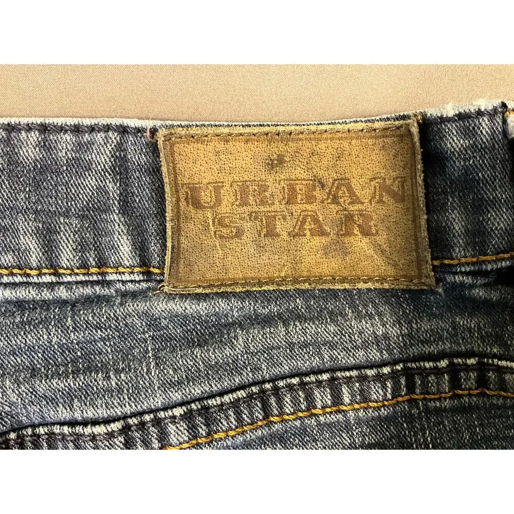 Urban Star Jeans Wear Denim Jeans 38X32 Stretch Modern Straight Leg Casual